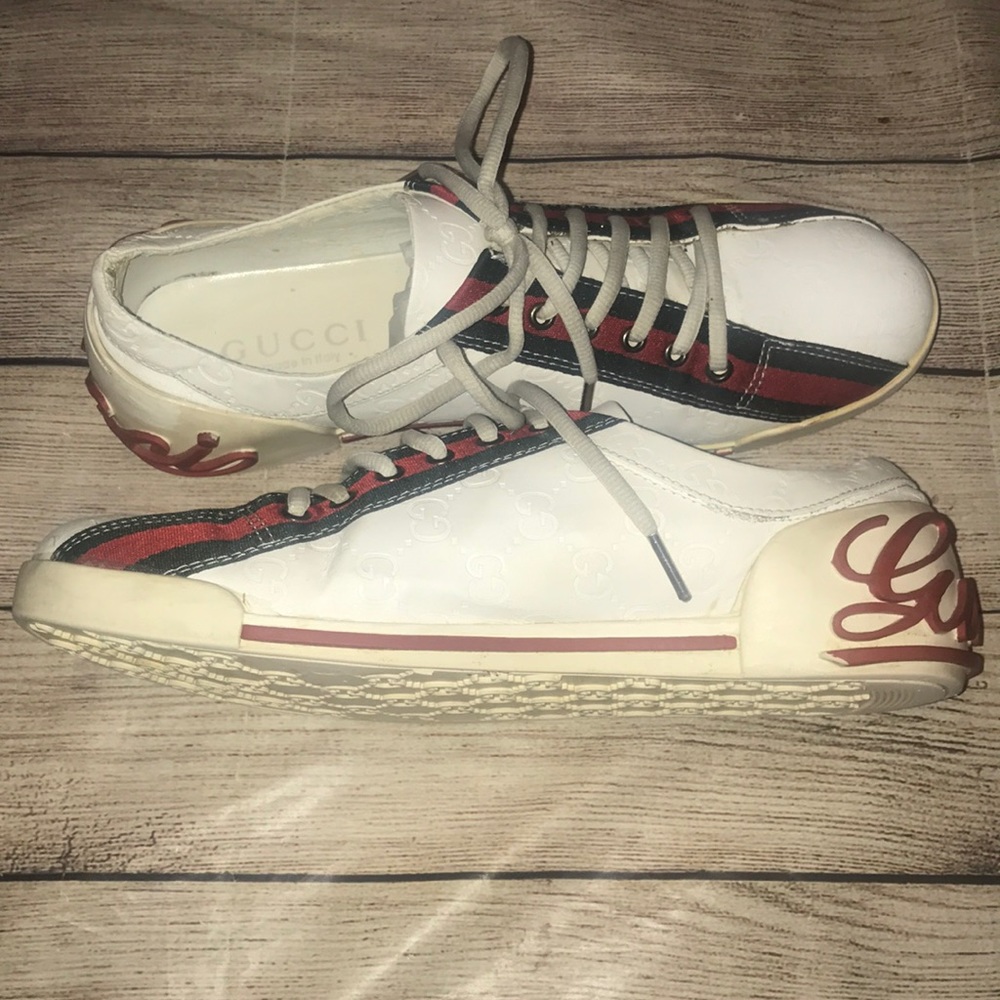 Gucci Logo G’s Tennis Shoes Sneakers